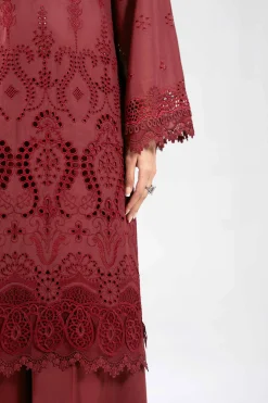 3 Piece - Digital Printed Embroidered Suit - 42601349
