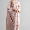 3 Piece - Digital Printed Embroidered Suit - 42601732