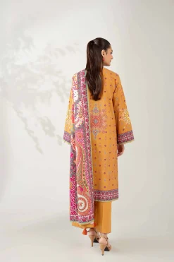 3 Piece - Digital Printed Embroidered Suit - 42502643