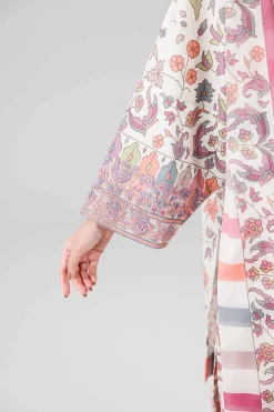 3 Piece - Digital Printed Embroidered Suit - 42601837