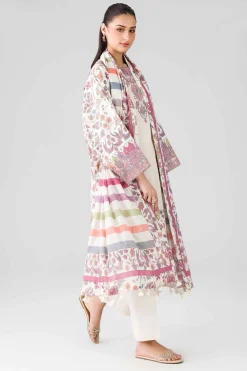 3 Piece - Digital Printed Embroidered Suit - 42601837