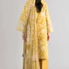 3 Piece - Digital Printed Embroidered Suit - 42601745