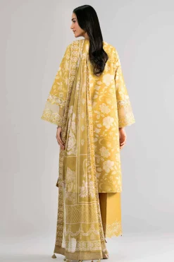 3 Piece - Digital Printed Embroidered Suit - 42601745