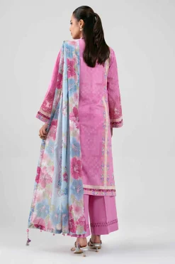 3 Piece - Digital Printed Embroidered Suit - 42601461