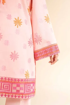 3 Piece - Digital Printed Embroidered Suit - 42501631