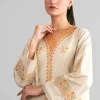 2 Piece - Digital Printed Embroidered Suit - 42601415