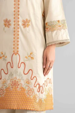 2 Piece - Digital Printed Embroidered Suit - 42601415