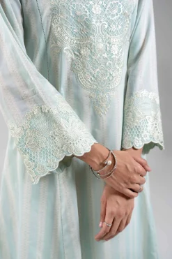 3 Piece - Digital Printed Embroidered Suit - 42601208