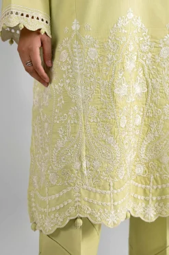 3 Piece - Digital Printed Embroidered Suit - 42601729