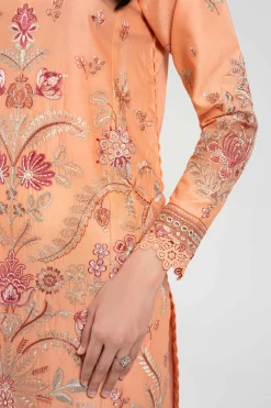 3 Piece - Digital Printed Embroidered Suit - 42601318