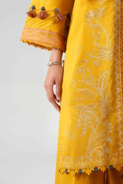 3 Piece - Digital Printed Embroidered Suit - 42601227