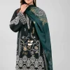 3 Piece - Digital Printed Embroidered Suit - 42601350