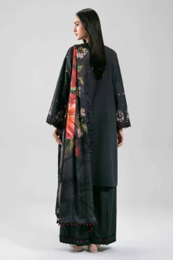 3 Piece - Digital Printed Embroidered Suit - 42601308