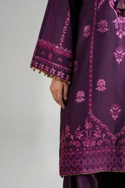 3 Piece - Digital Printed Embroidered Suit - 42601701