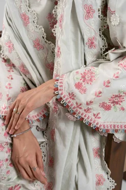3 Piece - Digital Printed Embroidered Suit - 42601400