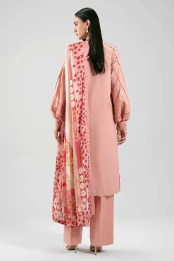 3 Piece - Digital Printed Embroidered Suit - 42601352