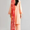3 Piece - Digital Printed Embroidered Suit - 42601553