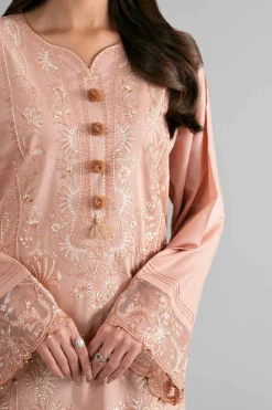 3 Piece - Digital Printed Embroidered Suit - 42601705
