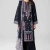 3 Piece - Digital Printed Embroidered Suit - 42601833