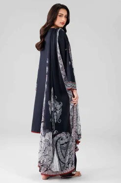 3 Piece - Digital Printed Embroidered Suit - 42601833