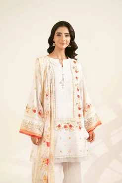 3 Piece - Digital Printed Jacquard Suit - 42502117