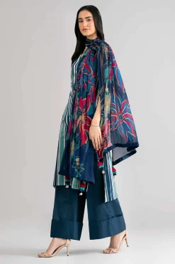 3 Piece - Digital Printed Suit - 42601765