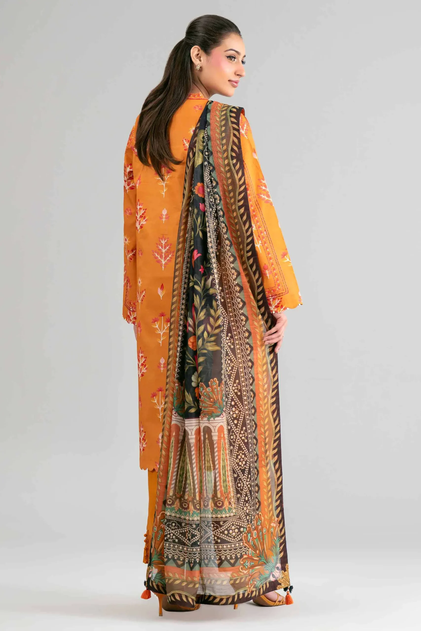 3 Piece - Digital Printed Suit - 42601487