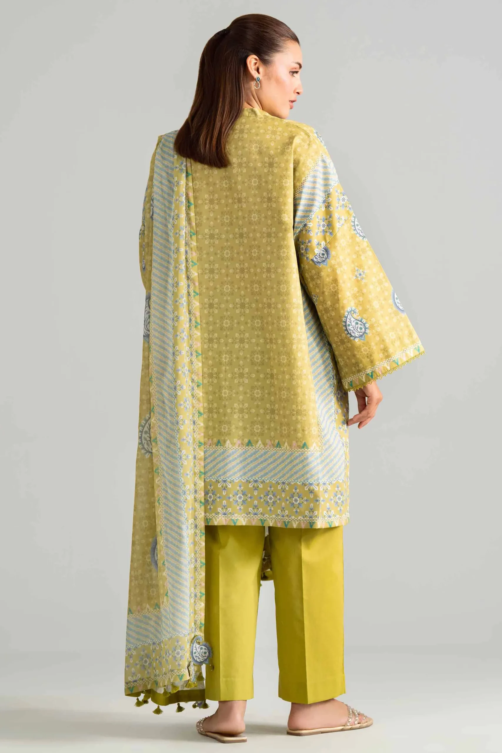 3 Piece - Digital Printed Suit - 42601852