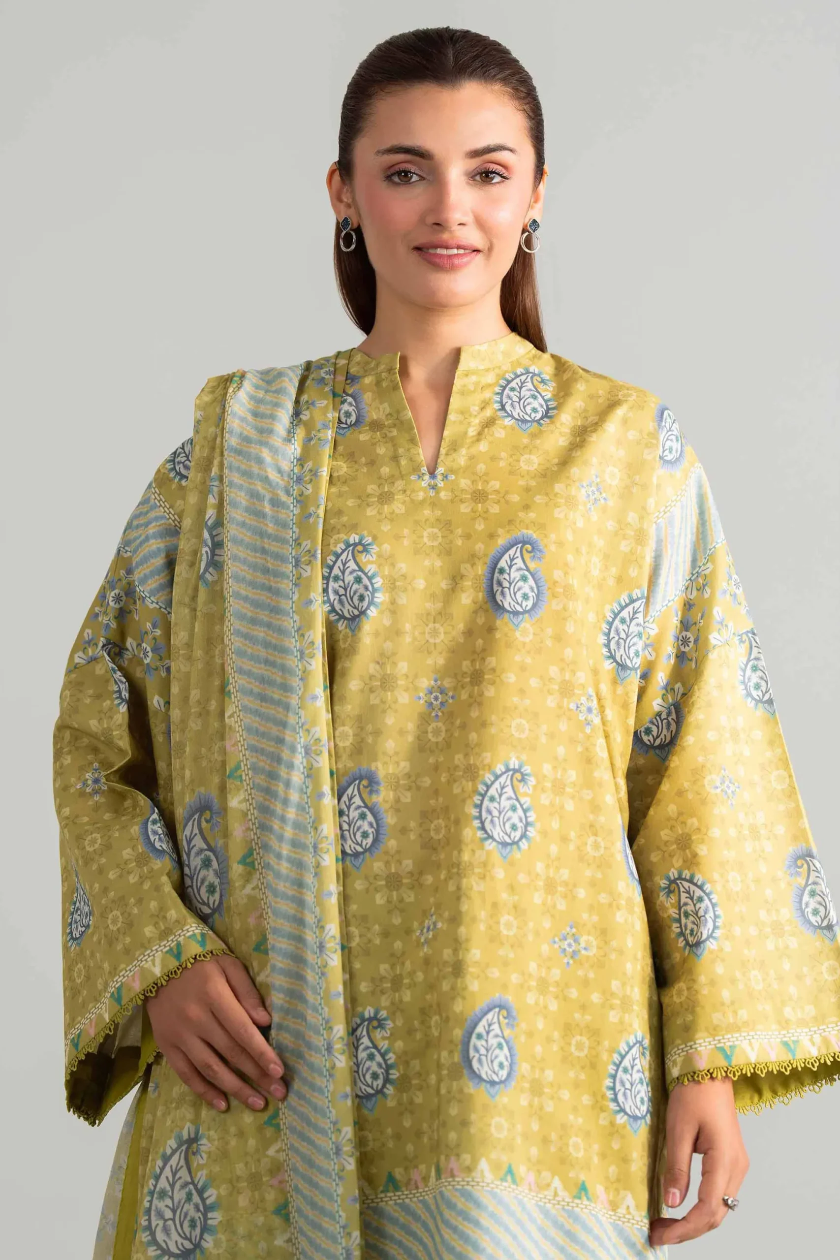 3 Piece - Digital Printed Suit - 42601852