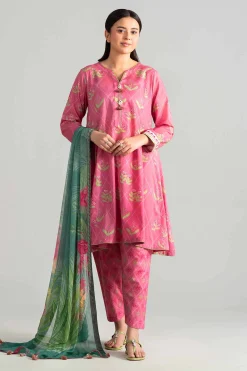 3 Piece - Digital Printed Suit - 42601907