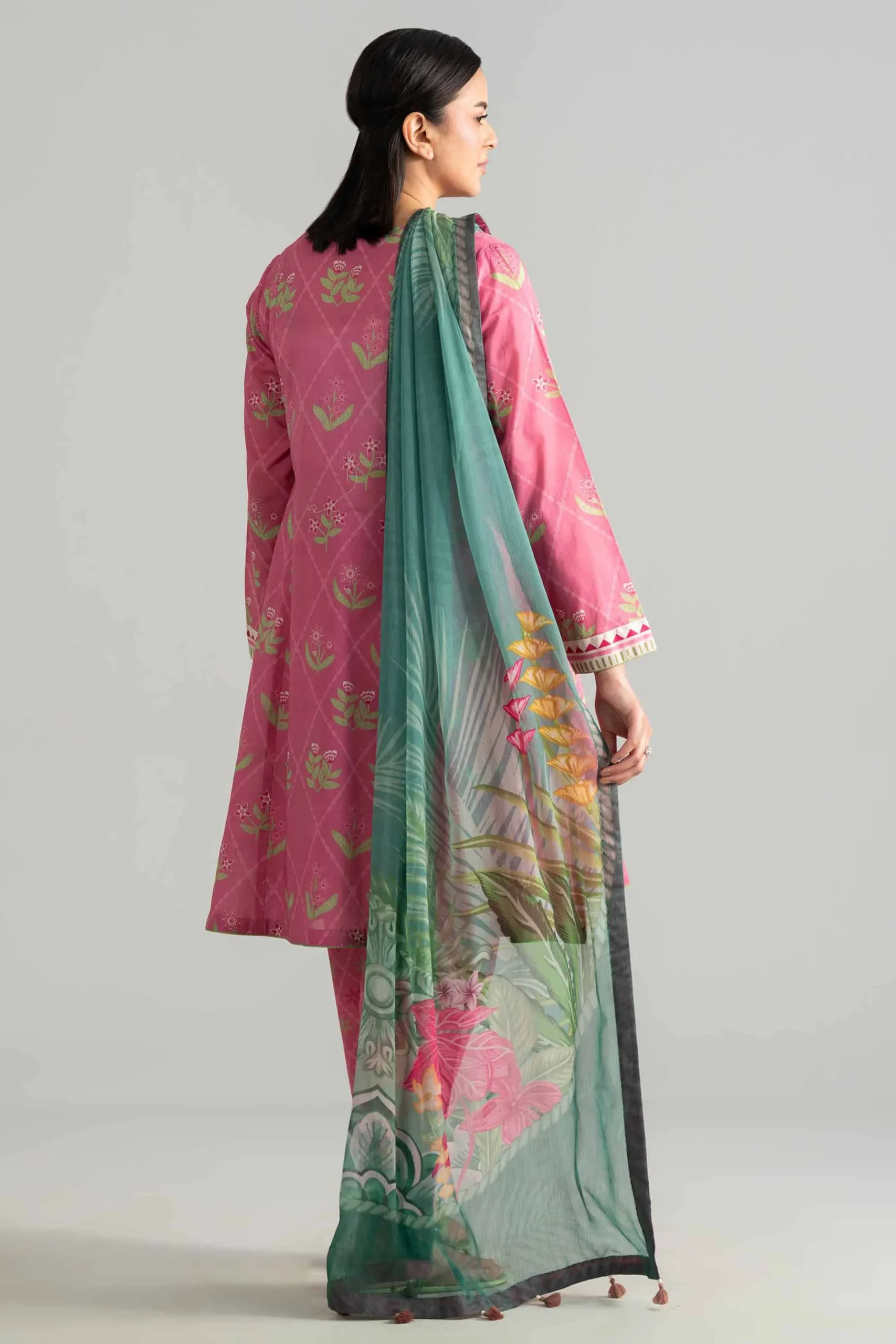 3 Piece - Digital Printed Suit - 42601907