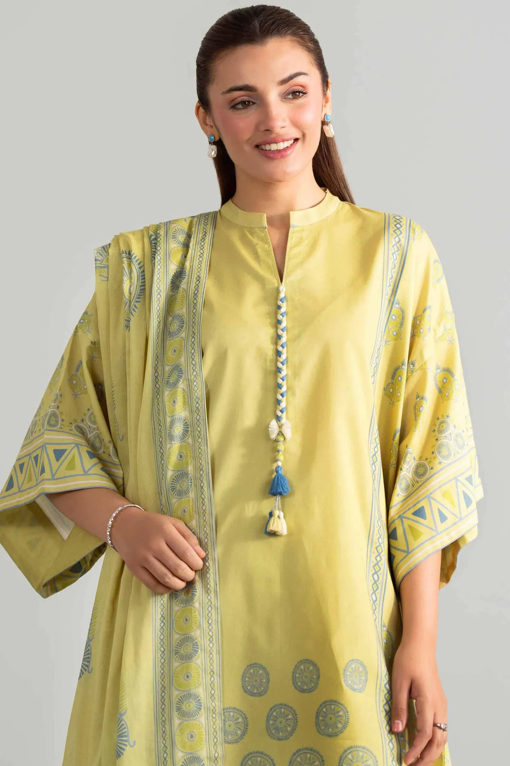 3 Piece - Digital Printed Suit - 42601844