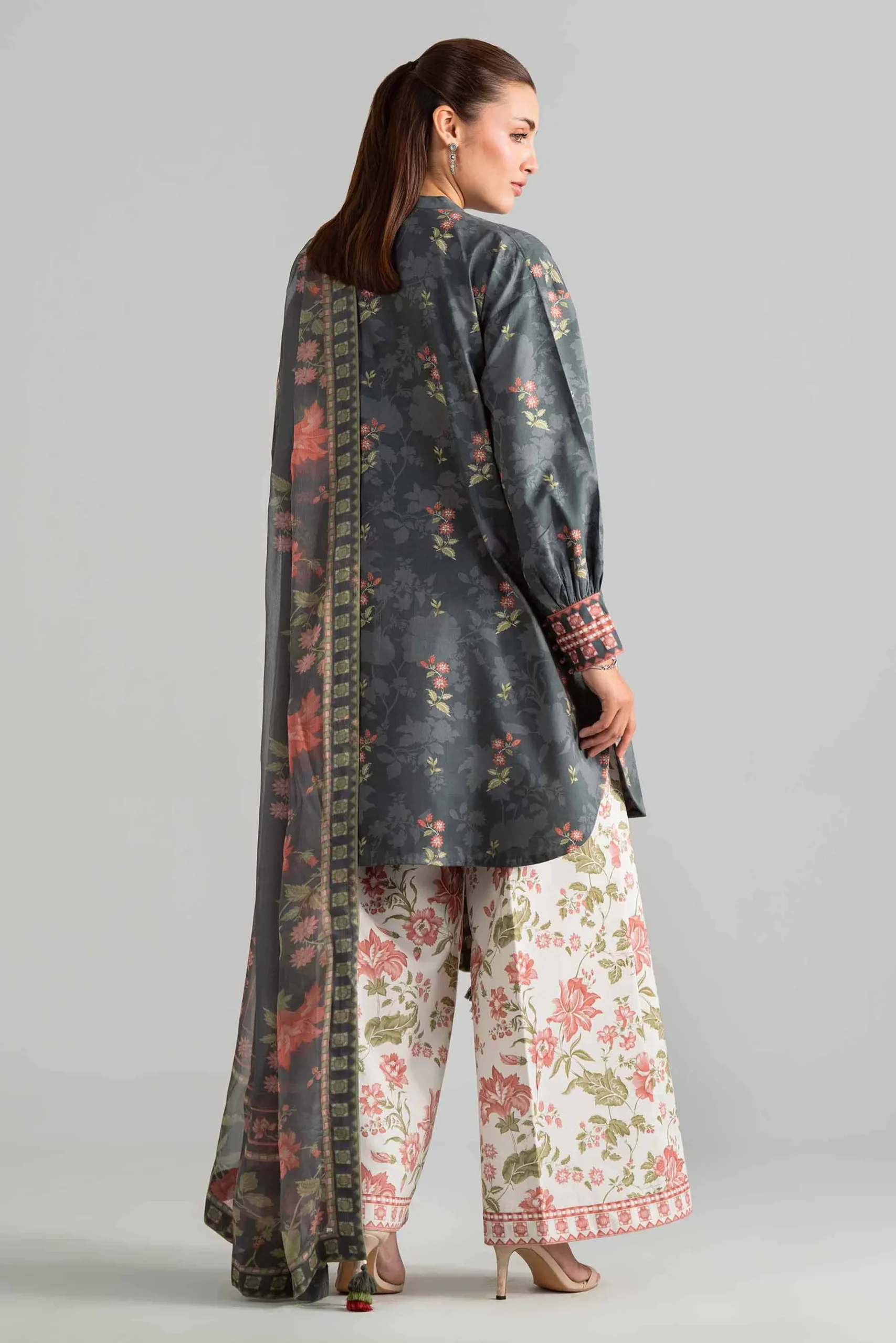 3 Piece - Digital Printed Suit - 42601903