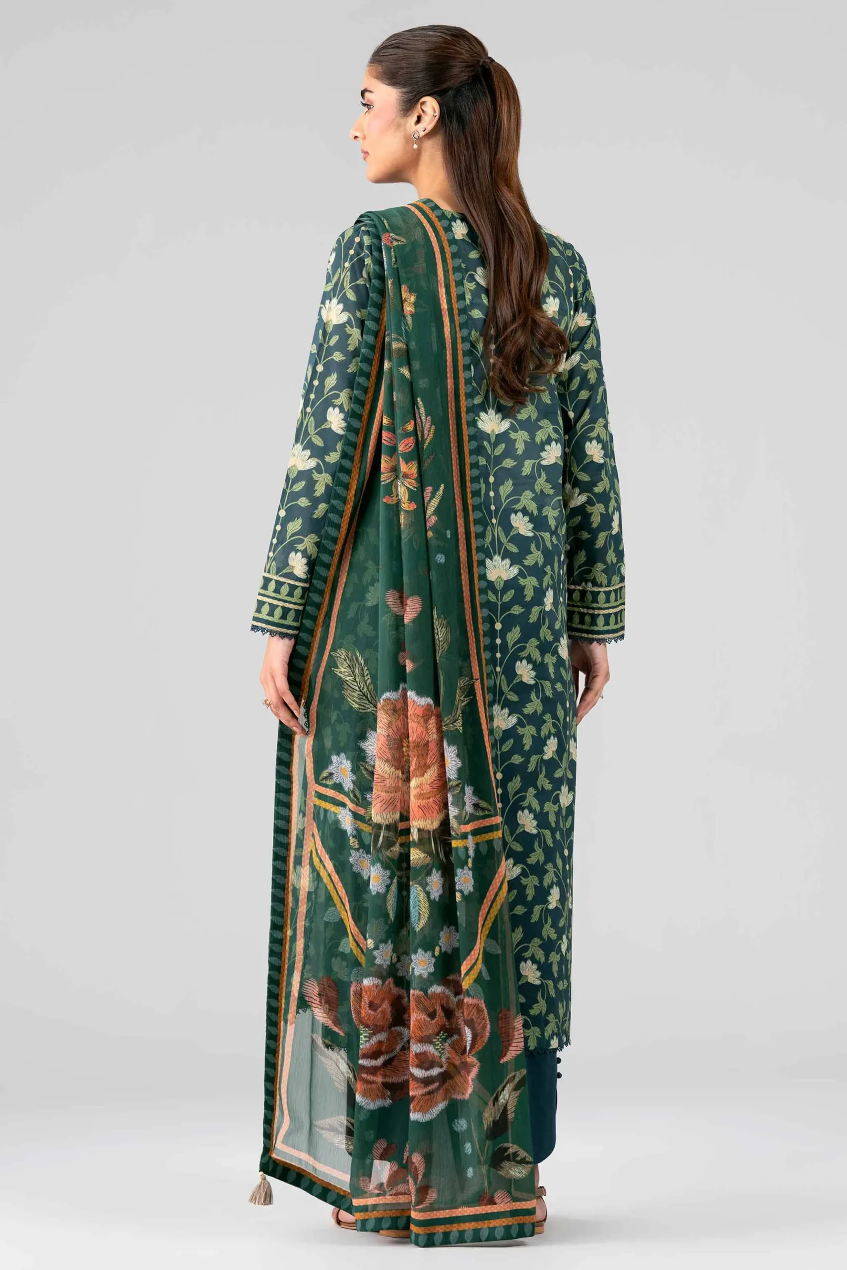 3 Piece - Digital Printed Suit - 42601768