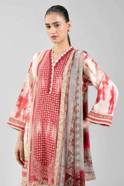 3 Piece - Digital Printed Suit - 42601244