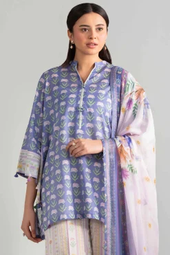 3 Piece - Digital Printed Suit - 42601898