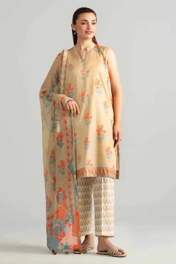 3 Piece - Digital Printed Suit - 42601906