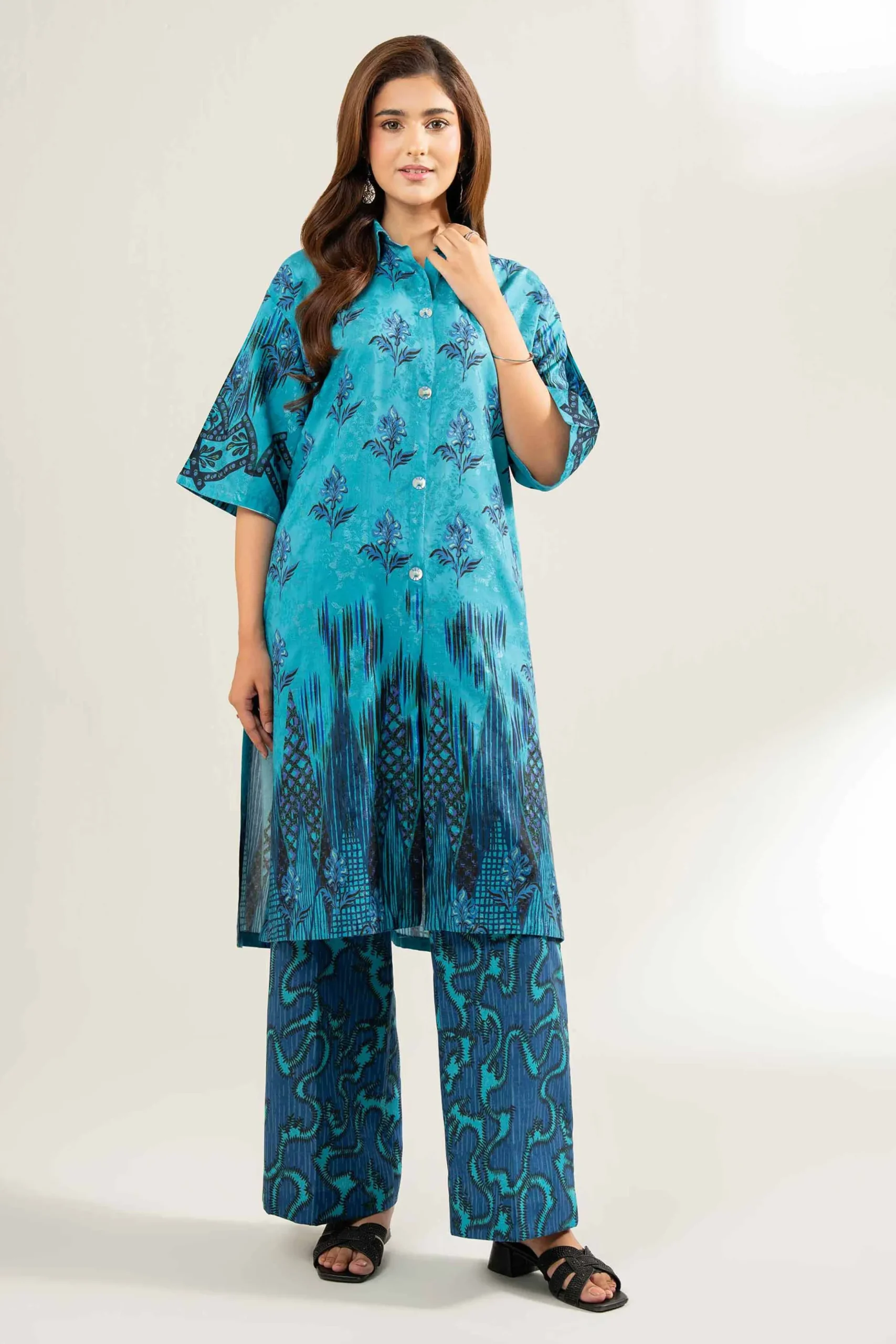 2 Piece - Digital Printed Suit - 42502175