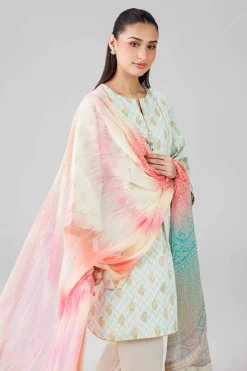 3 Piece - Digital Printed Suit - 42601767