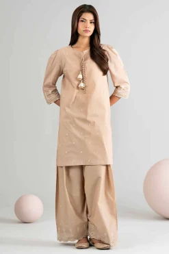 1 Piece - Dyed Embroidered Loose Fabric - 42602507