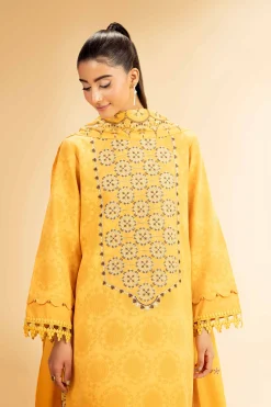 3 Piece - Dyed Embroidered Suit - 42501100