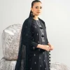 3 Piece - Dyed Printed Embroidered Suit - 42502027