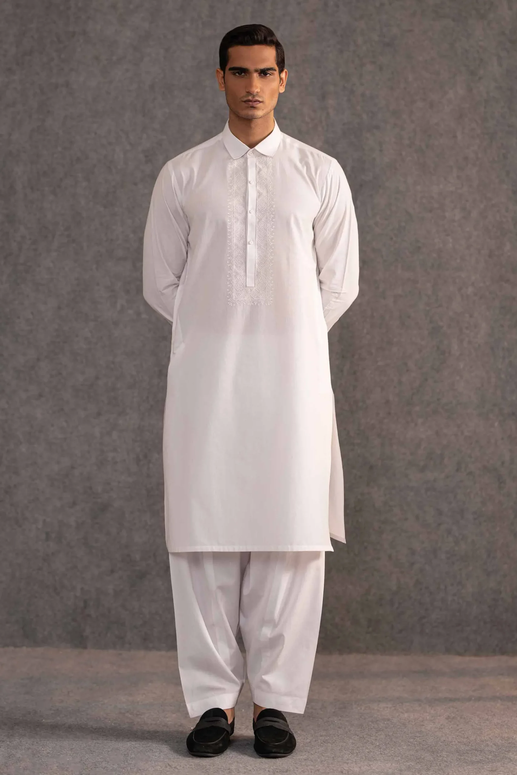2 Piece - Embroidered Naqsh Suit - KNS25-01