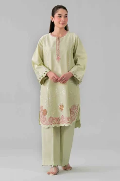 2 Piece - Embroidered Suit - 42601642