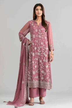 3 Piece - Embroidered Suit - 42619942