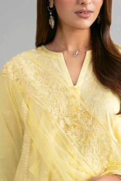 3 Piece - Embroidered Suit - 42619950