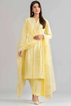 3 Piece - Embroidered Suit - 42619950