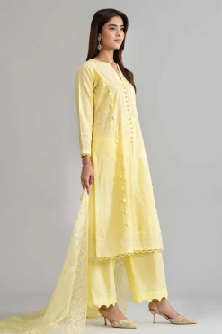 3 Piece - Embroidered Suit - 42619950