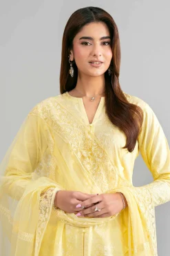 3 Piece - Embroidered Suit - 42619950