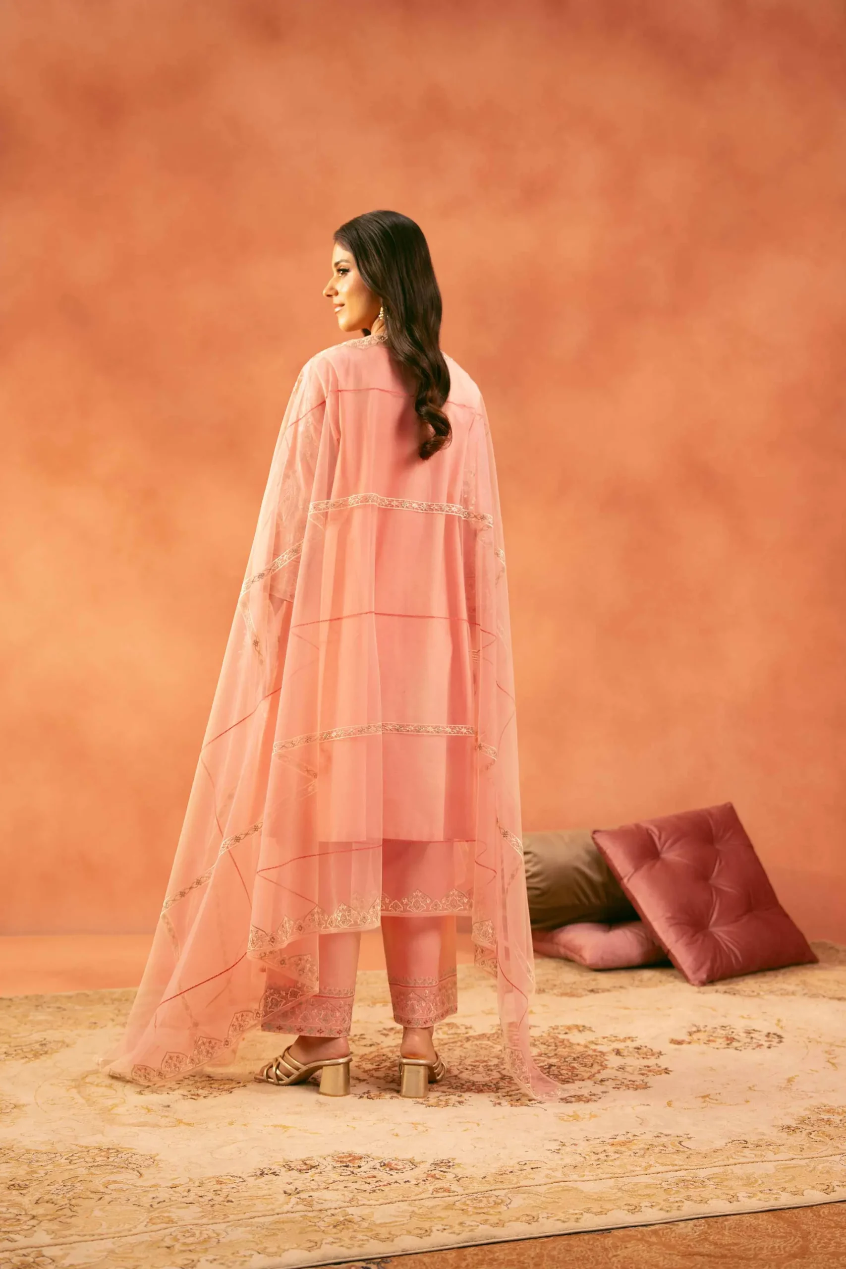 3 Piece - Embroidered Suit - 42519118